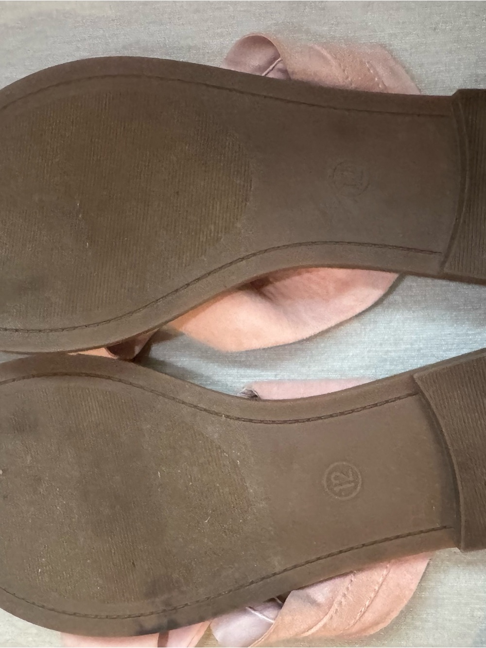 Universal Thread Pink Ruffle Strap Sandals - Picture 4 of 5